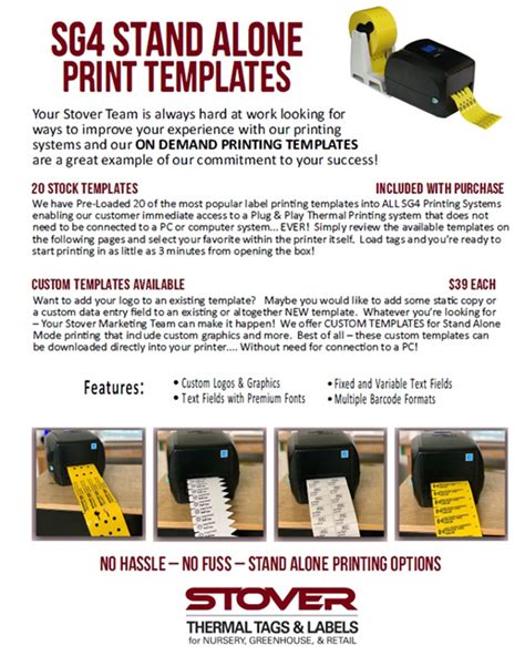 stover rfid thermal tags plant|stover manufacturing llc.